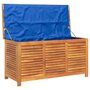 Voir la diapositive 4 : VIDAXL Boîte de rangement de jardin persiennes 113x50x56cm bois acacia