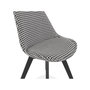 Voir la diapositive 6 : Paris Prix Chaise Design Vintage  Persée  85cm Noir