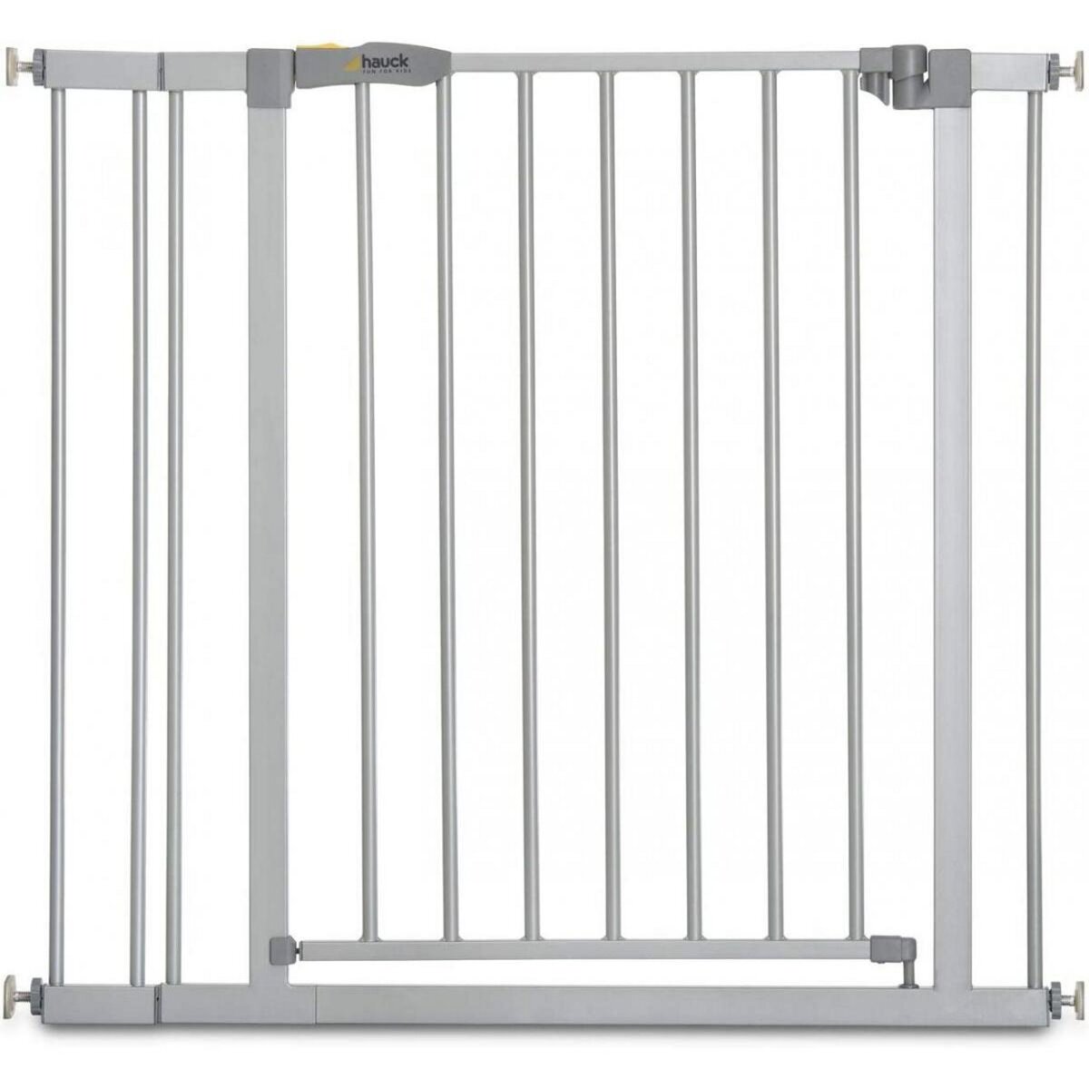HAUCK Porte de sécurité Gate Stop N Safe 2 + 9 cm Rallonge Argent