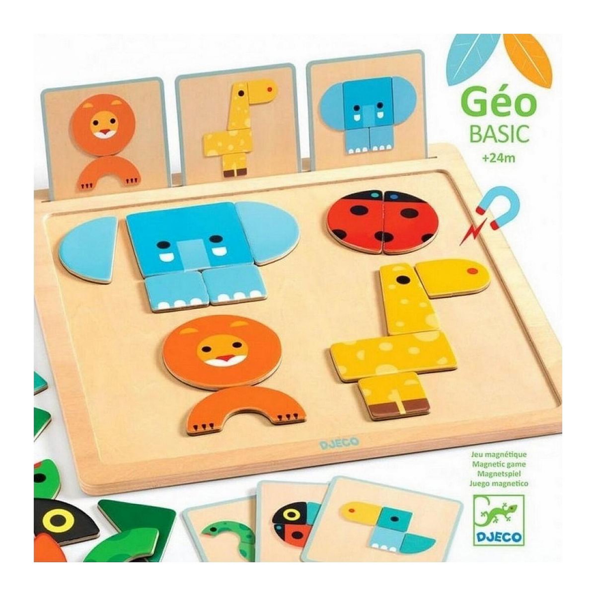 Djeco GeoBasic Tangram magnetic 1er age