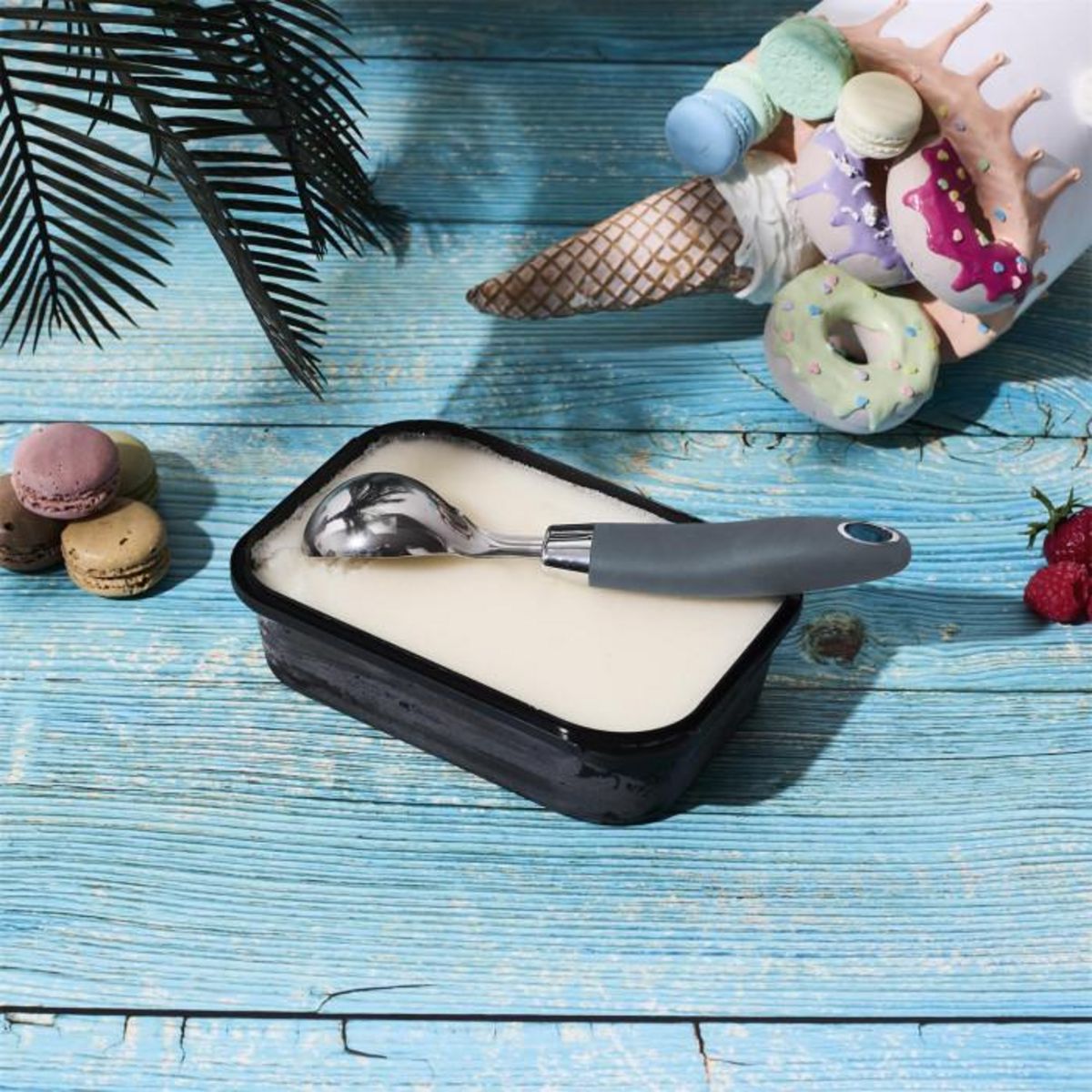 Paris Prix Cuillère à Glace en Inox  Cream  21cm Argent