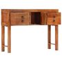 Voir la diapositive 2 : VIDAXL Table console 120x32x80 cm bois massif d'acacia