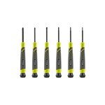 Ryobi Jeu de 6 tournevis de précision RYOBI - RHSDSPC6