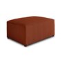 Voir la diapositive 4 : BEST MOBILIER Topaze - pouf - en velours côtelé