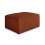 Voir la diapositive 4 : BEST MOBILIER Topaze - pouf - en velours côtelé