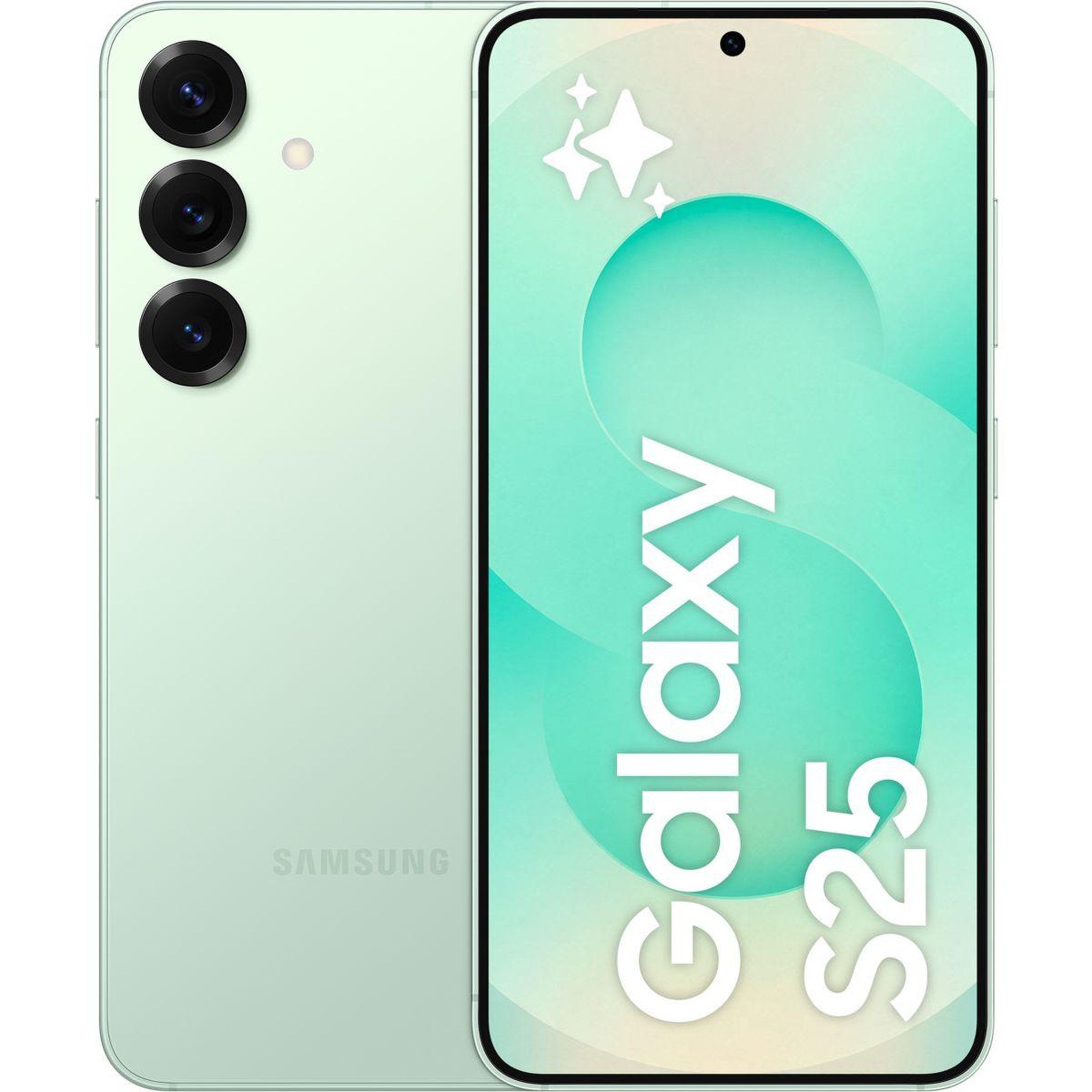 Samsung Smartphone Galaxy S25 Vert d'eau 512Go 5G