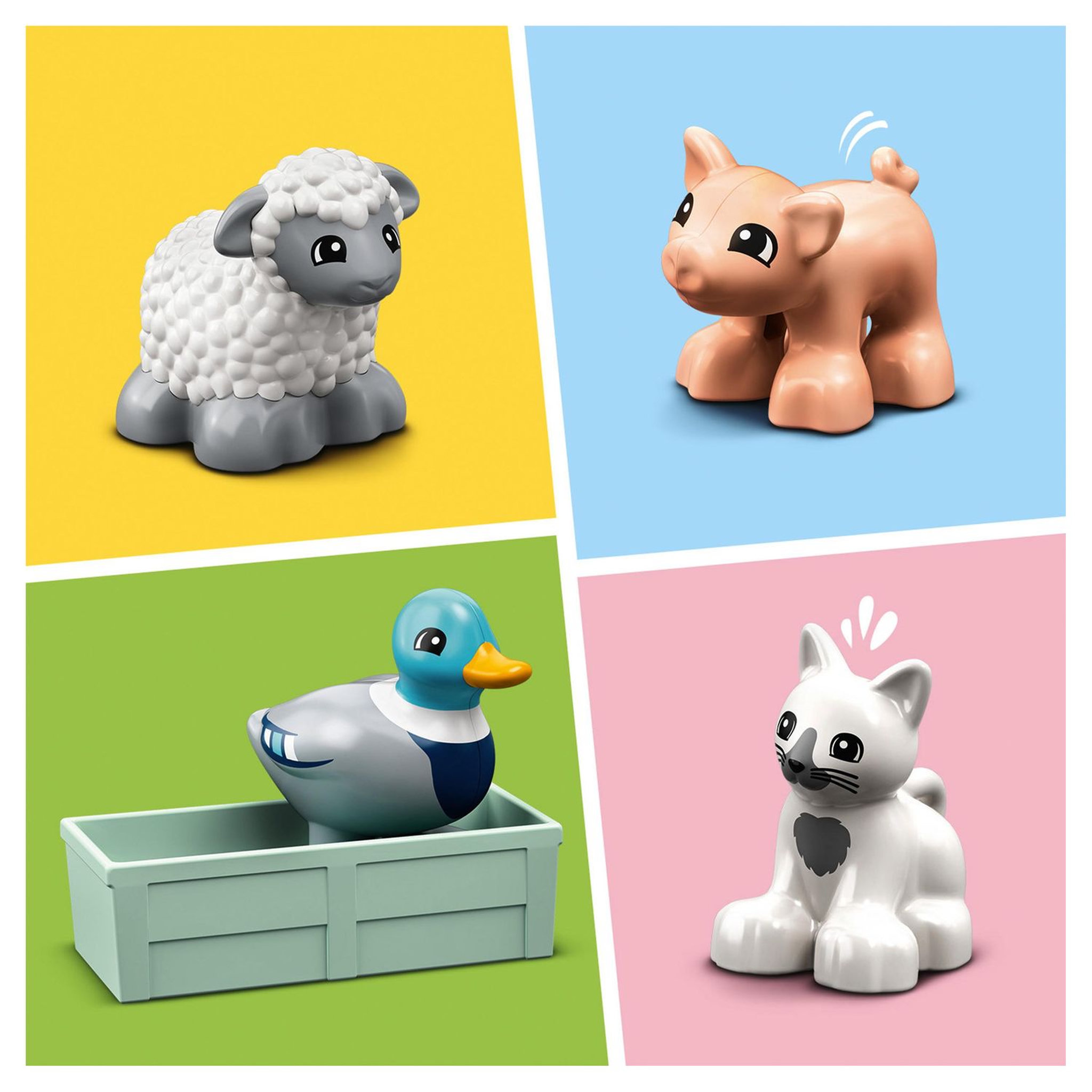 Voir la diapositive 4 : LEGO DUPLO 10949 - Town Les Animaux de la Ferme