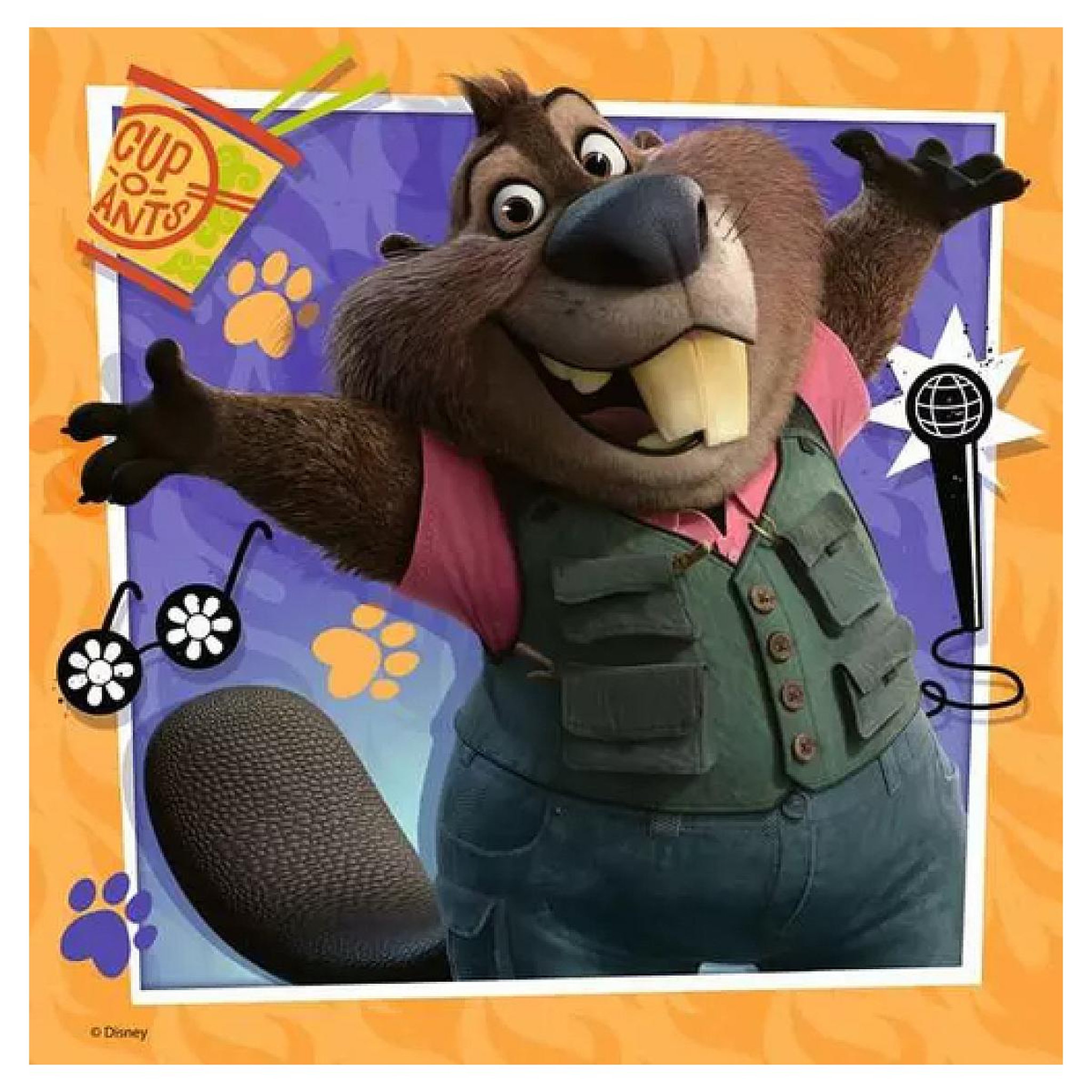 Voir la diapositive 4 : RAVENSBURGER Puzzle 3x49 pieces Une nouvelle mission Zootopie 2