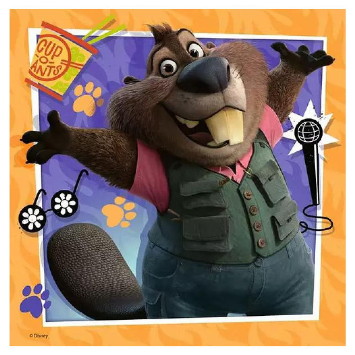 RAVENSBURGER Puzzle 3x49 pieces Une nouvelle mission Zootopie 2