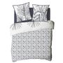 Voir la diapositive 5 : FUTURE HOME Parure de lit 2 personnes en coton 57 fils imprimé blanc