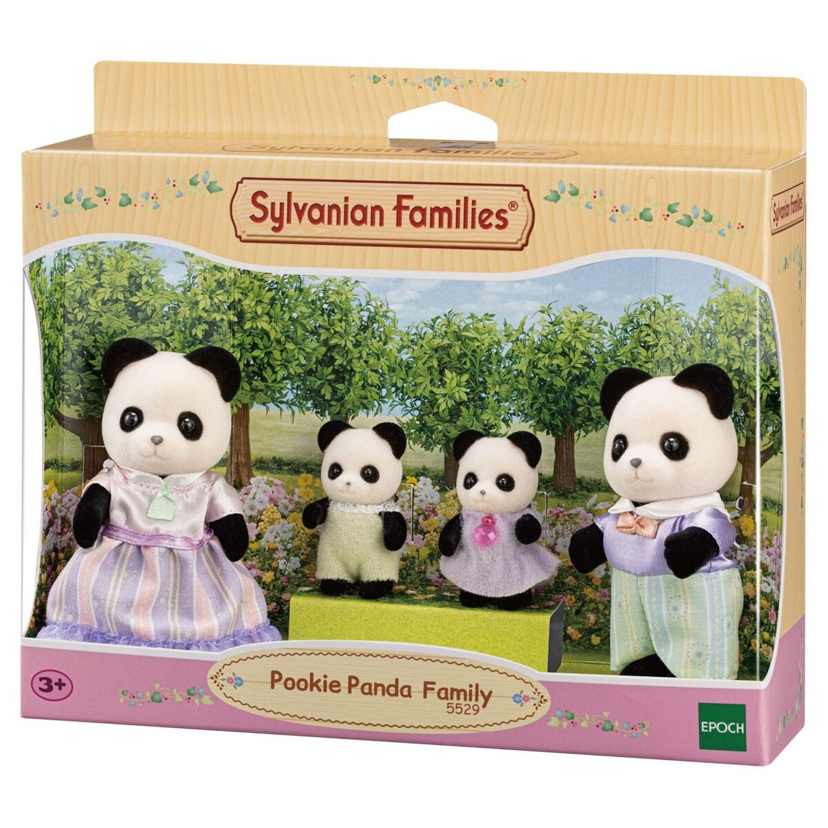 Sylvanian families 5529 Famille Panda - Sylvanian Families pas cher 