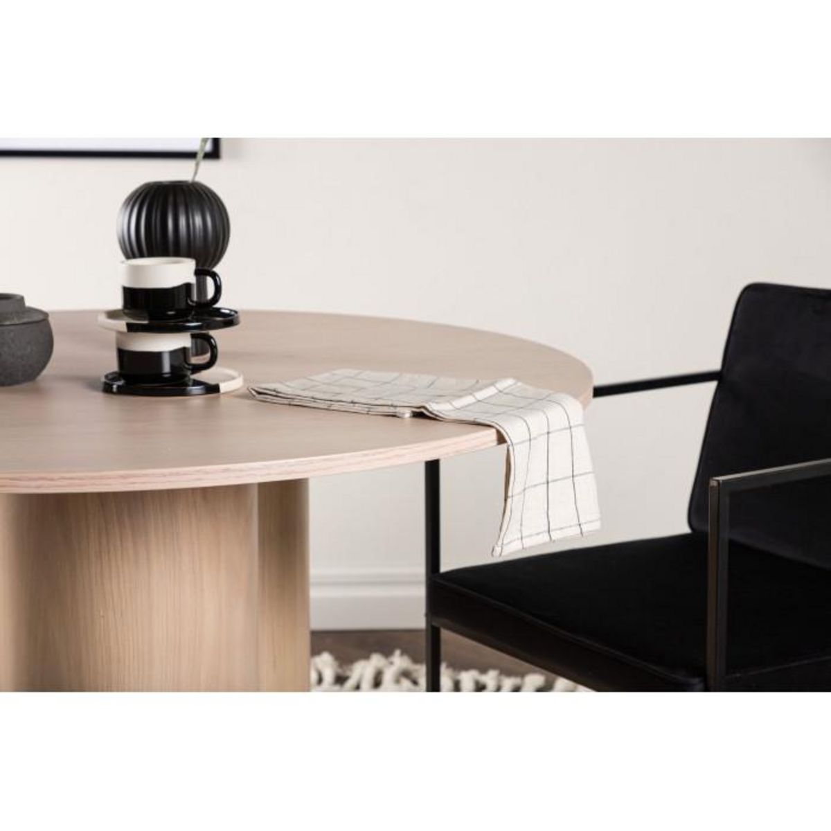 Paris Prix Table à Manger Ronde  Olivia  110cm Naturel