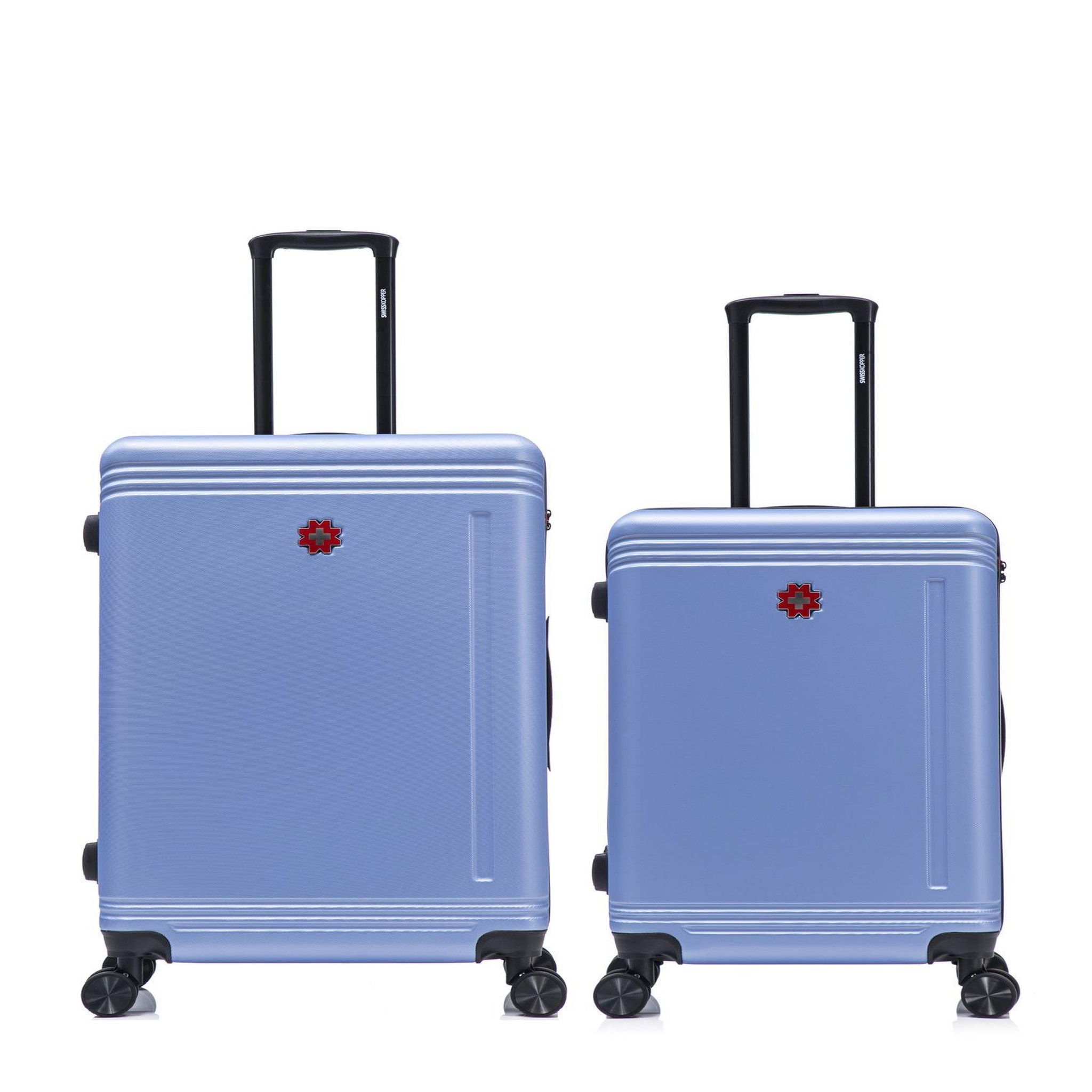 SWISS KOPPER Lot de 2 Valises Rigides Grand Format et Taille Moyenne GSTAAD