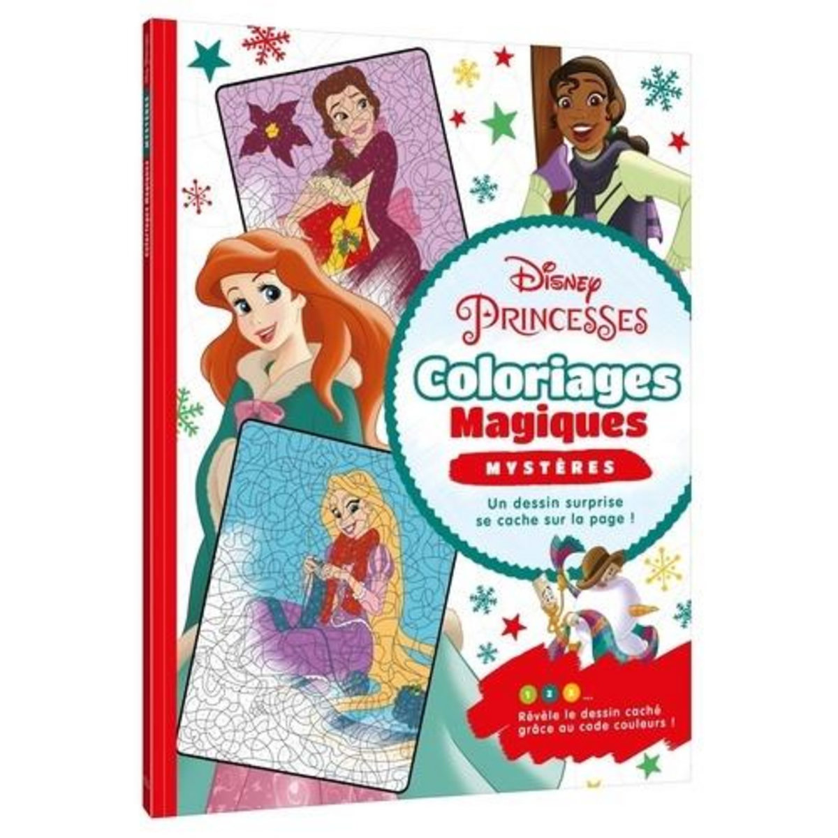 DISNEY PRINCESSES. COLORIAGES MAGIQUES - MYSTERES, Disney