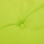 Voir la diapositive 5 : VIDAXL Coussin de banc de jardin vert brillant 100x50x3cm tissu oxford