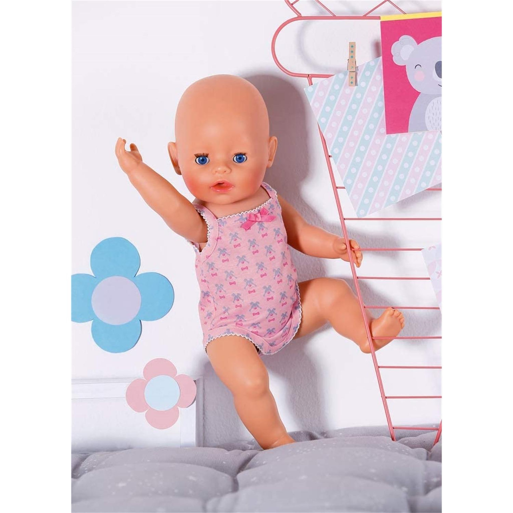Voir la diapositive 2 : Zapf Creation Baby Born Vêtements pour poupée 43 cm Body rose