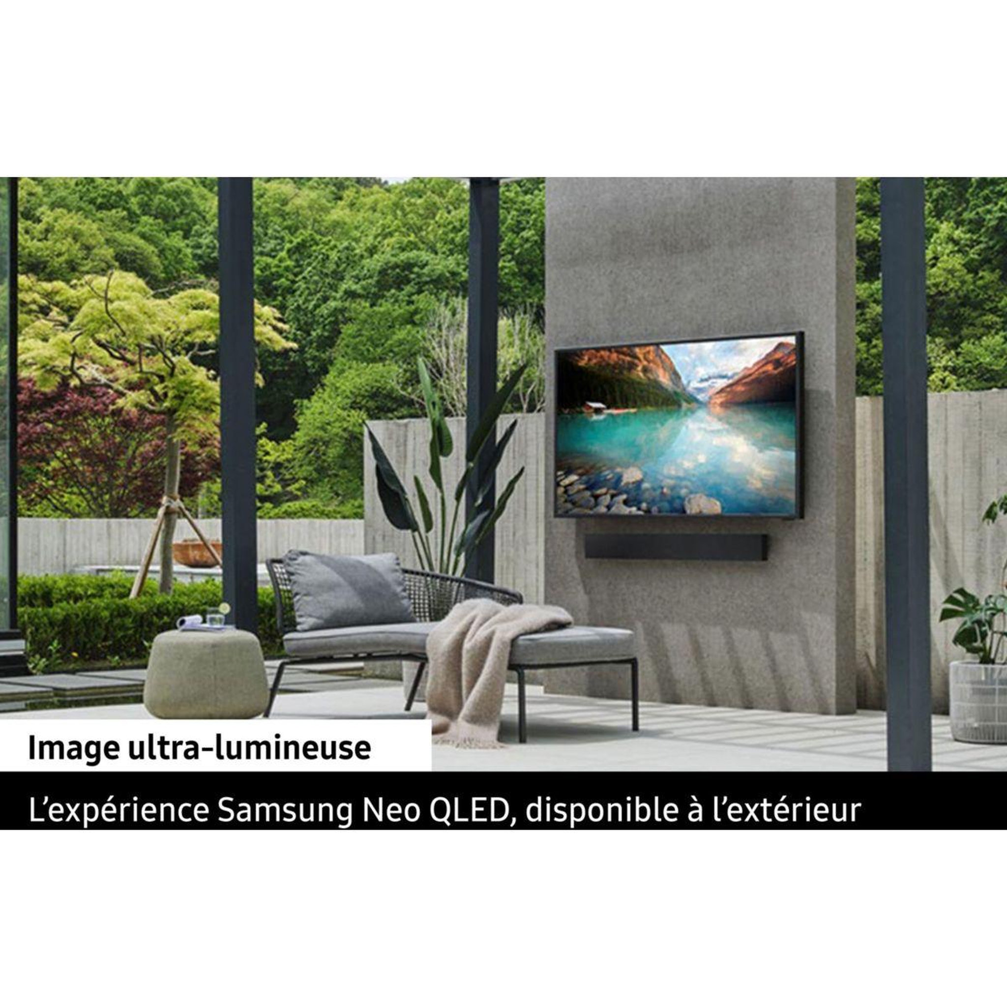 Voir la diapositive 3 : Samsung Tv qled the terrace tq75lst7d (2025) 75  (189 cm) 4k - smart tv, anti-reflet
