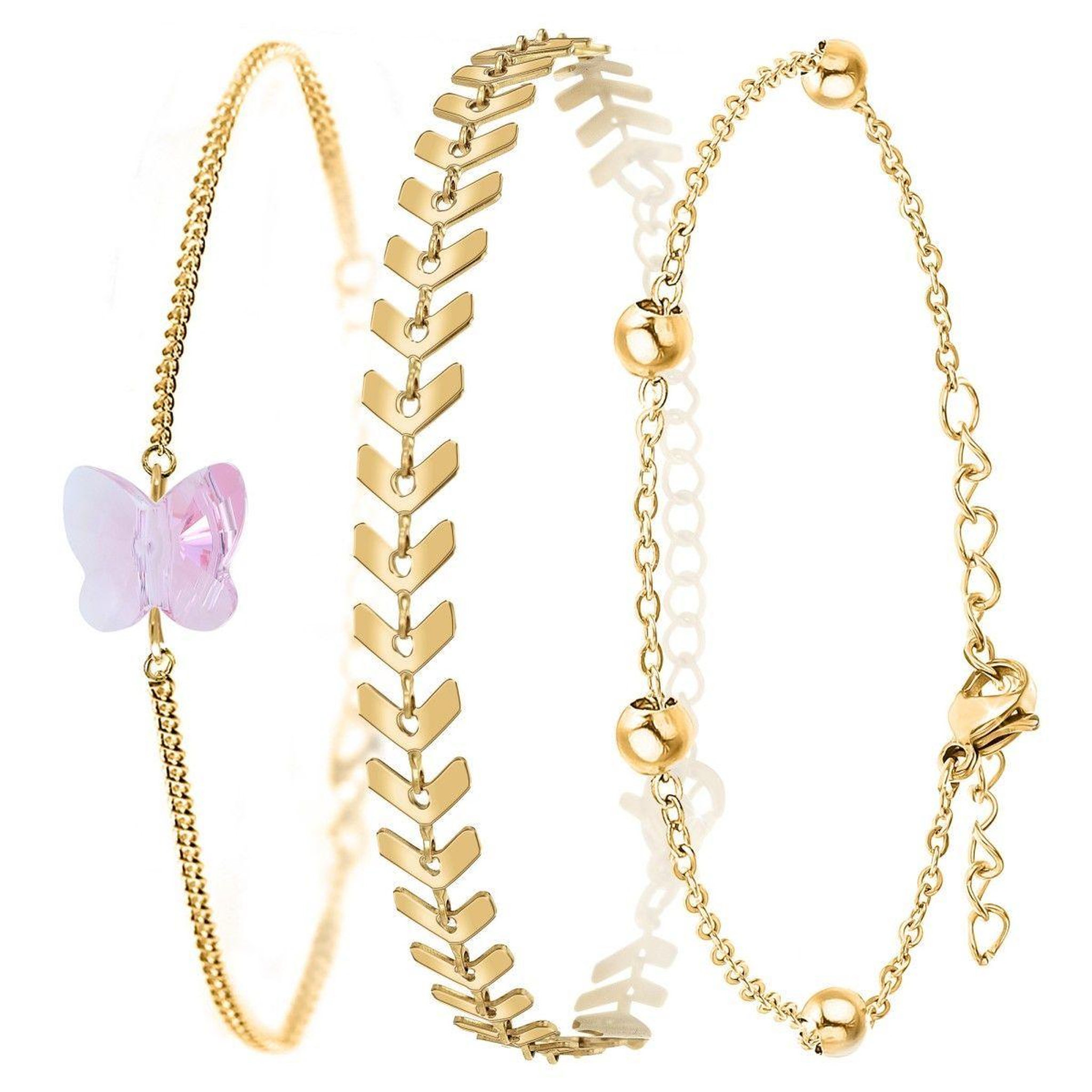 SC CRYSTAL Set de 3 bracelets par SC Crystal®