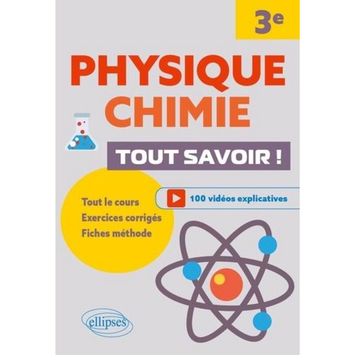 PHYSIQUE-CHIMIE 3E. TOUT SAVOIR !, Fritsch-Vinson Nathan