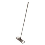 Paris Prix Balai Microfibre  Manche Télescopique  130cm Taupe