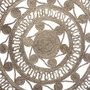 Voir la diapositive 2 : ATMOSPHERA Tapis dentel rond en jute Ritual - Beige - Diam. 120 cm