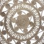 Voir la diapositive 2 : ATMOSPHERA Tapis dentel rond en jute Ritual - Beige - Diam. 120 cm