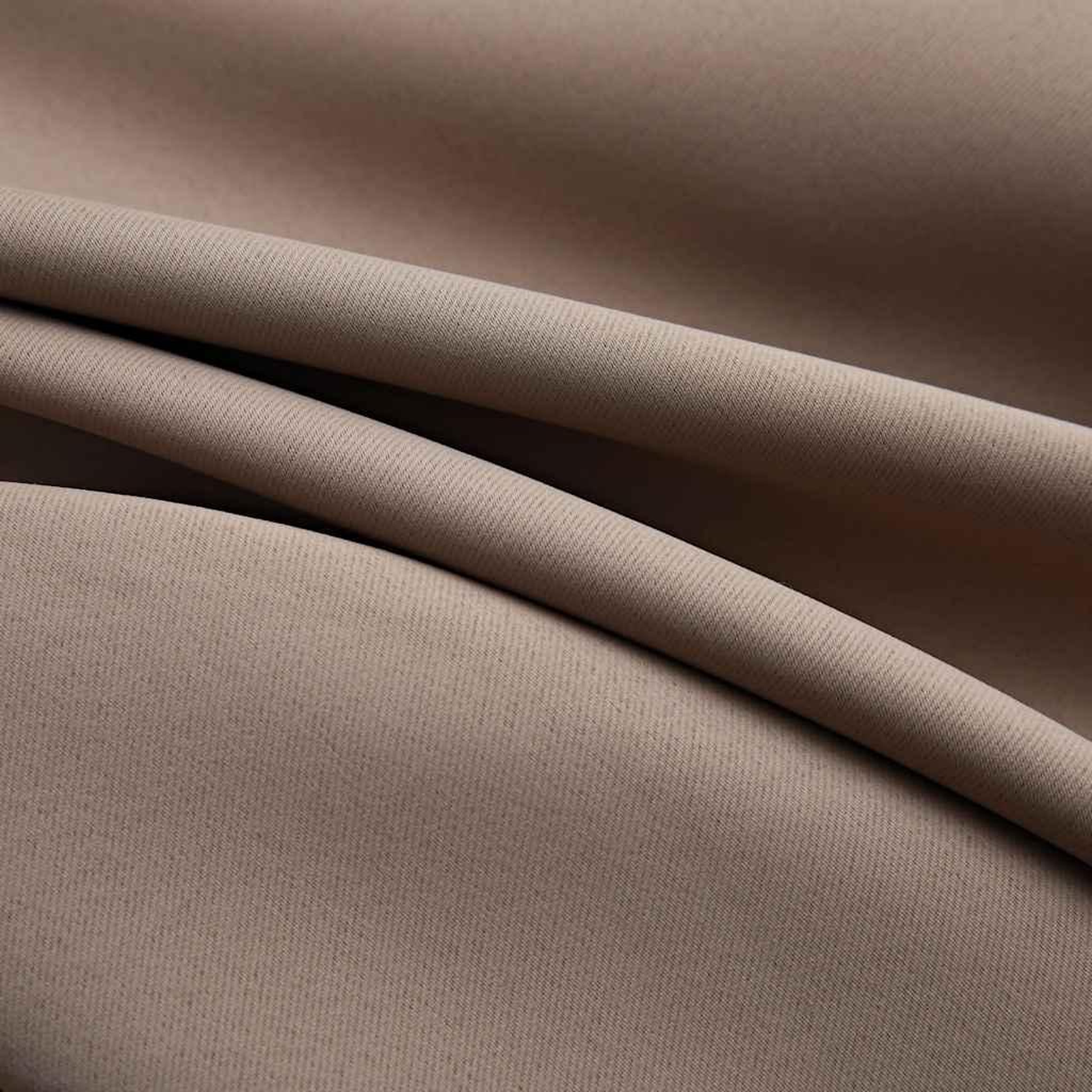 Voir la diapositive 4 : VIDAXL Rideaux occultants avec anneaux en metal 2 pcs Taupe 140x225 cm