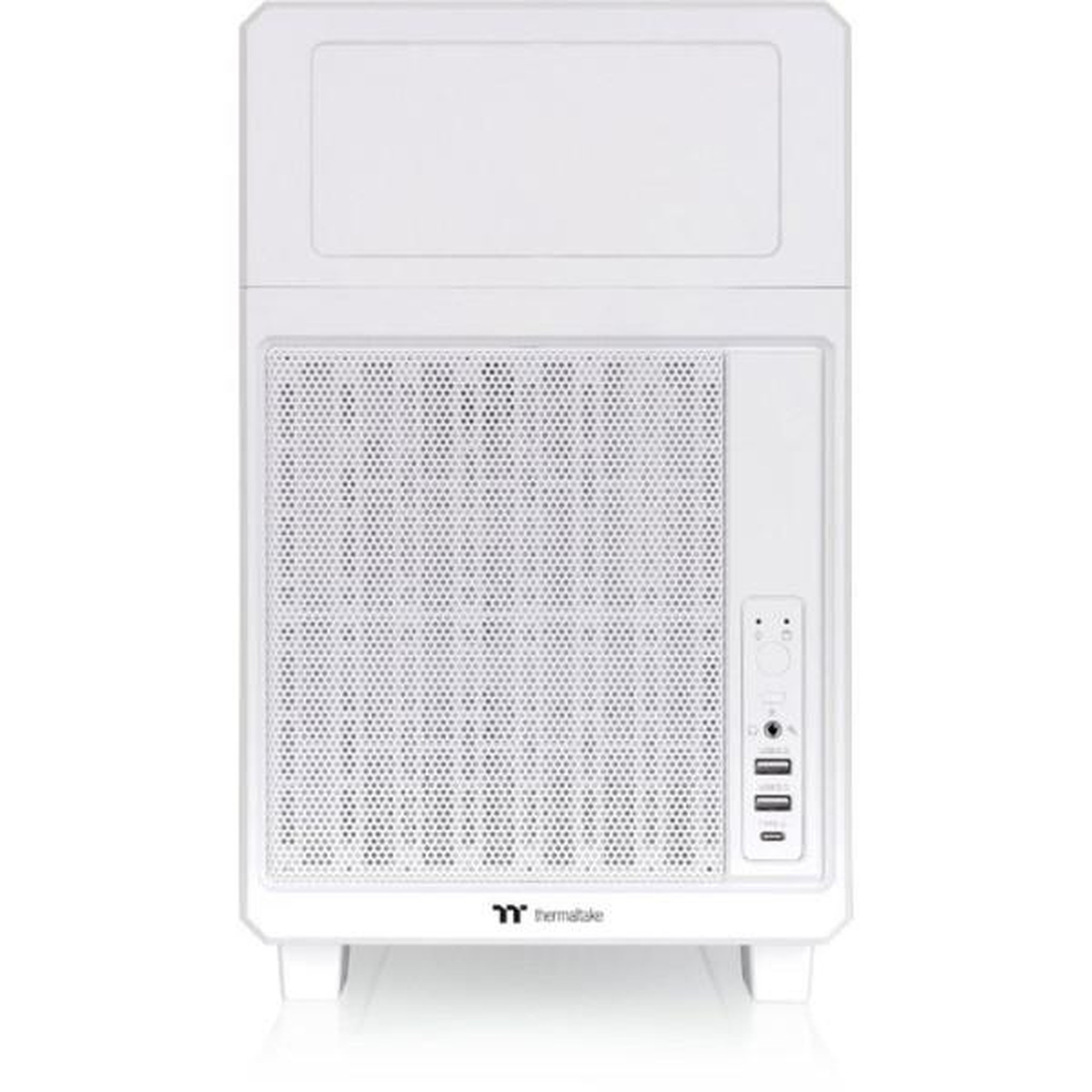 Voir la diapositive 4 : Thermaltake Boîtier PC - THERMALTAKE - TR200 Snow - Blanc - Mini tour - Format Micro-ATX