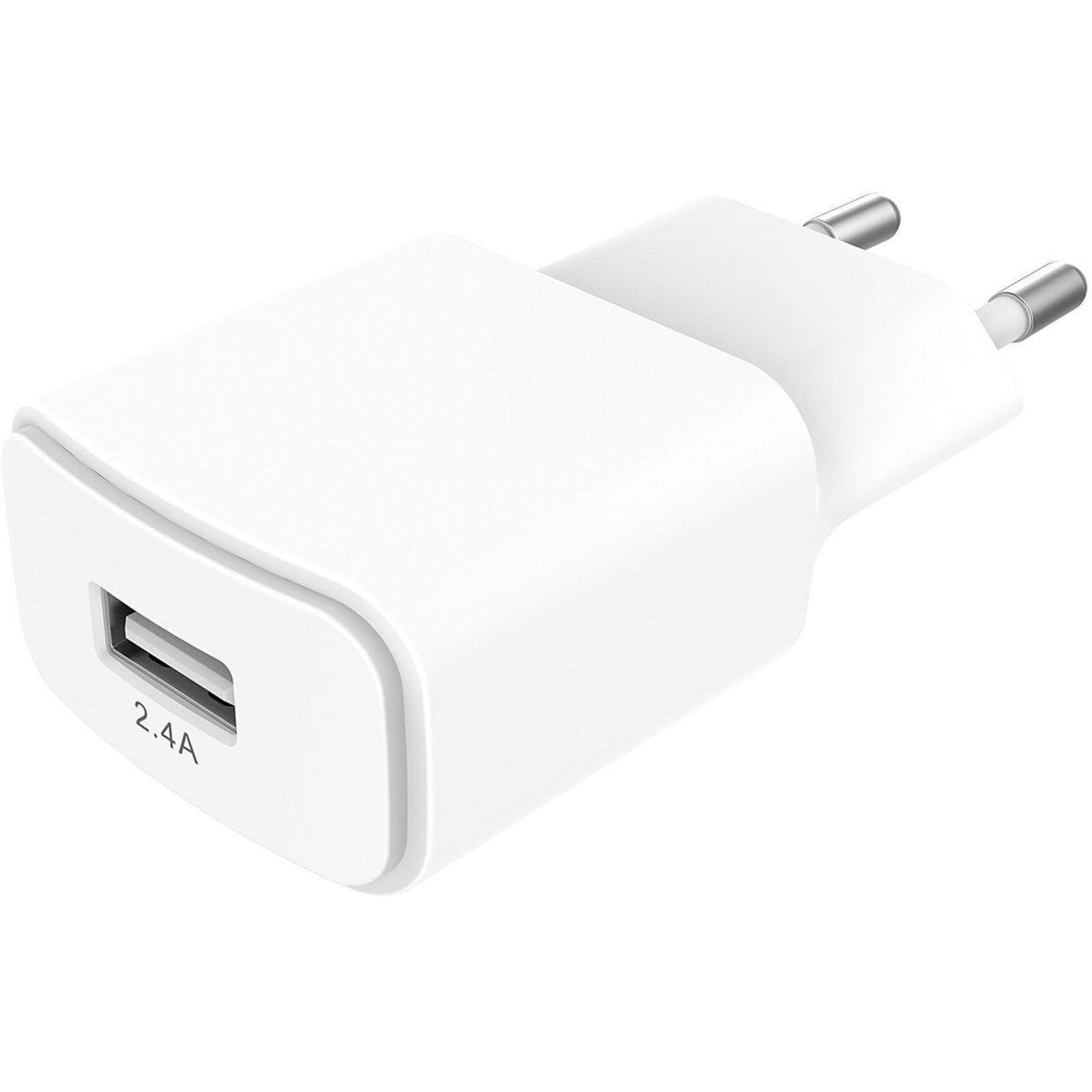 Voir la diapositive 1 : Listo Chargeur USB-A 12W Blanc