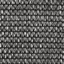 VIDAXL Filet brise-vue PEHD 1,5 x 25 m Noir