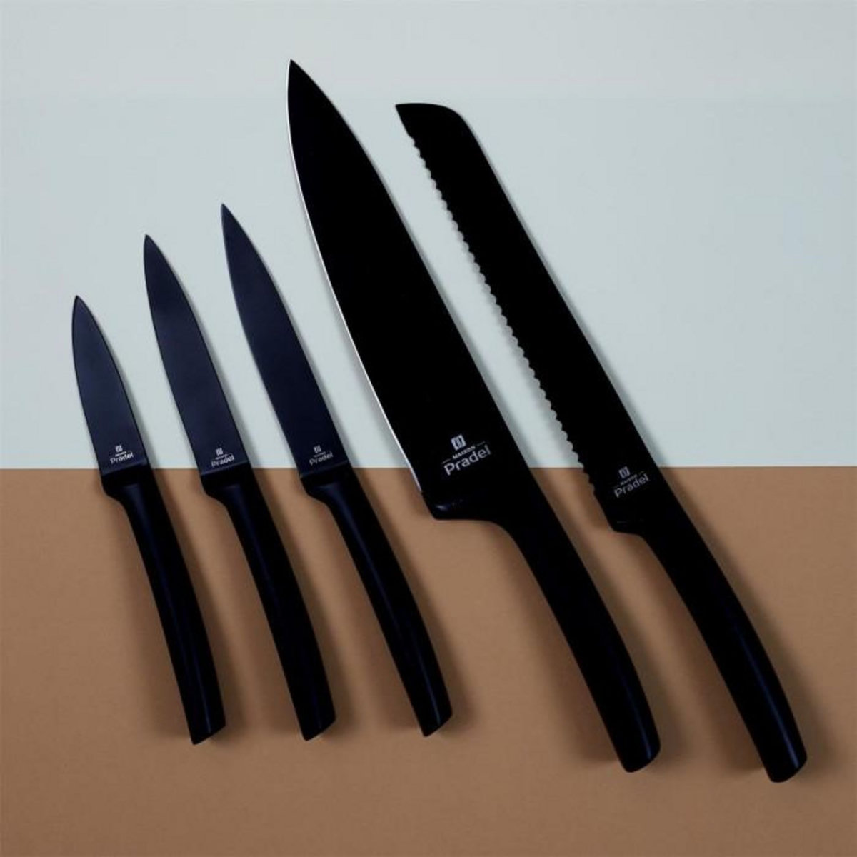 Paris Prix Couteau en Acier Inoxydable  Allure  20cm Noir