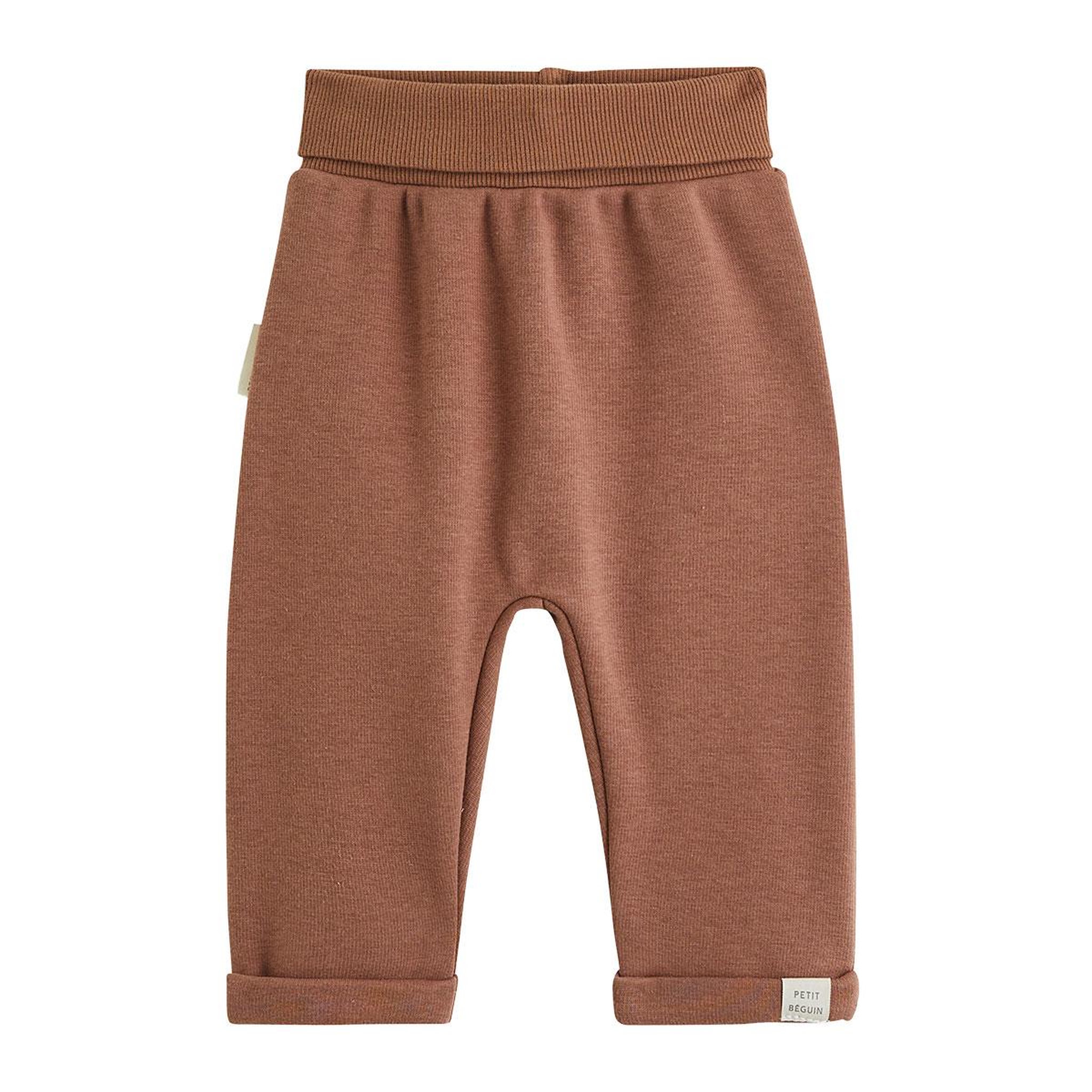 Voir la diapositive 5 : PETIT BEGUIN Lot de 2 sarouels bébé en molleton ultra chaud