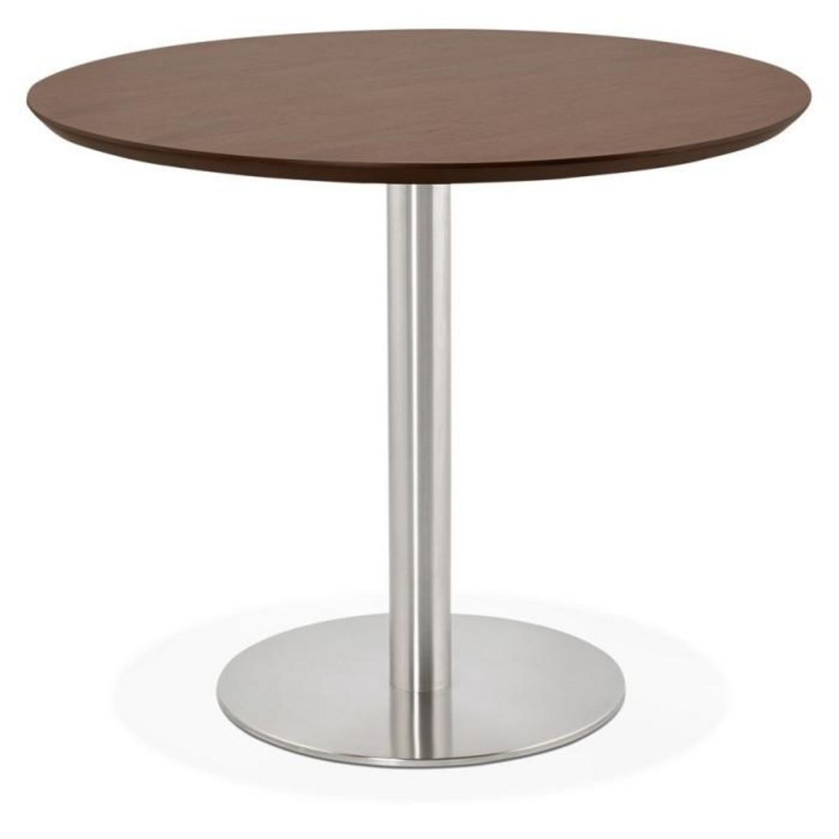 Paris Prix Table de Repas Design  Kansas  90cm Noyer