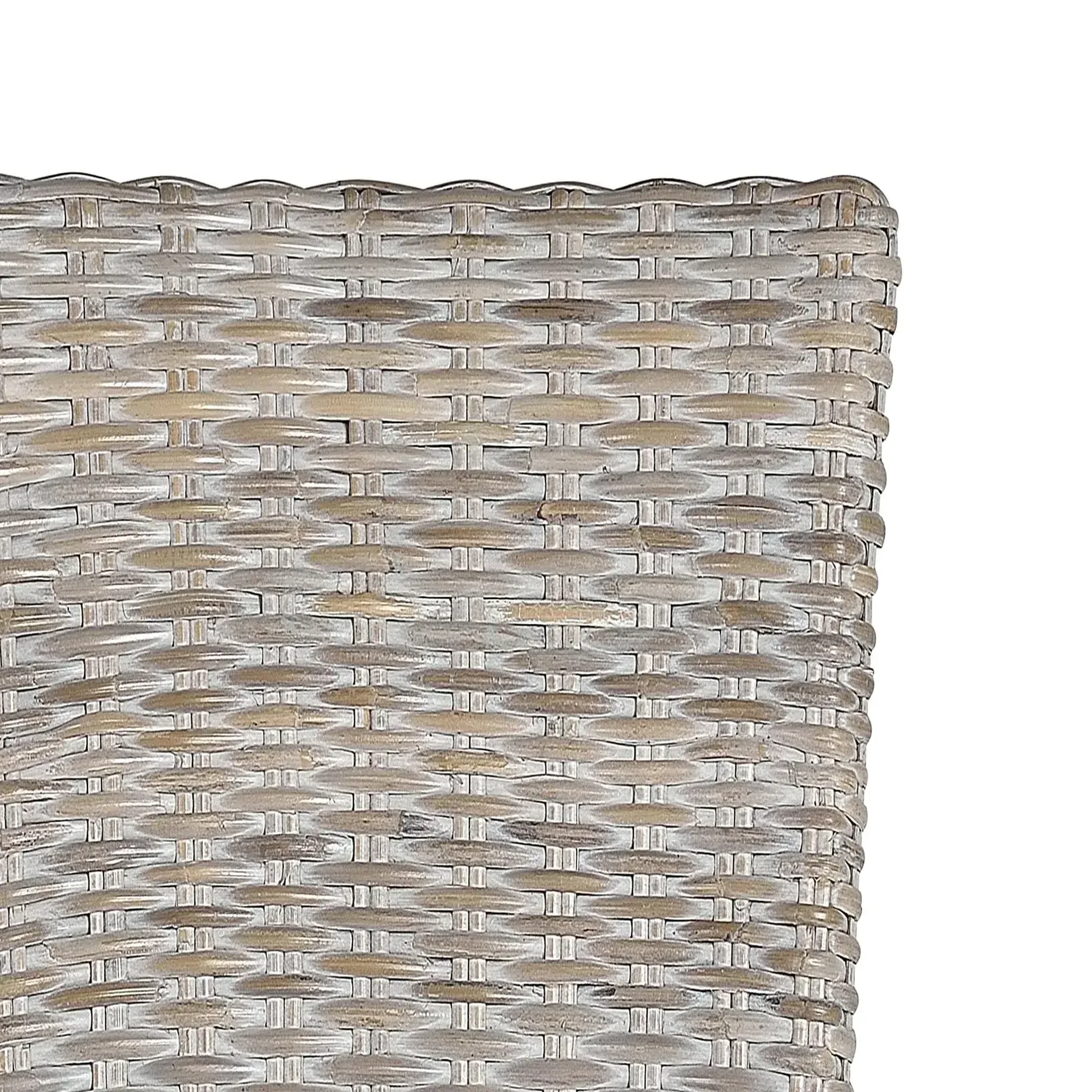 Voir la diapositive 5 : GINER Y COLOMER SL Lot de 2 chaises de rotin naturel 47 cm style méditerranéen