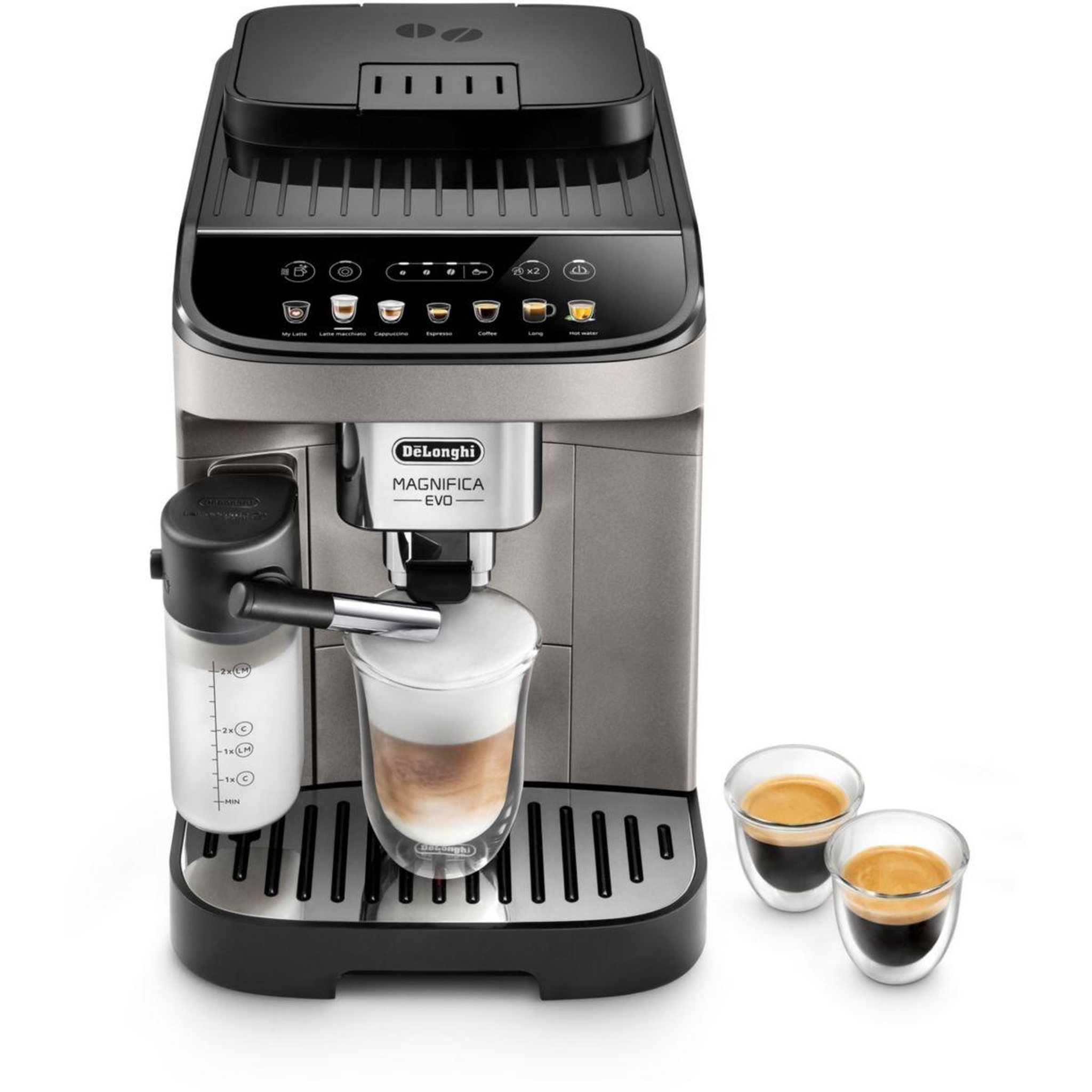 DELONGHI Expresso broyeur magnifica evo feb2981.tb titanium