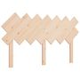 Voir la diapositive 2 : VIDAXL Tete de lit 141x3x80,5 cm Bois massif de pin