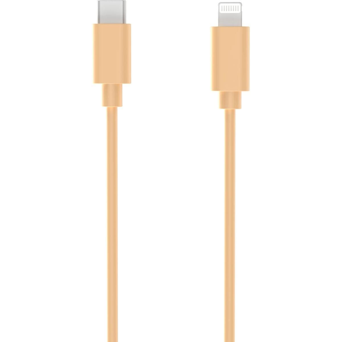 ESSENTIEL B Câble Lightning USB-C vers lightning 1M Amande