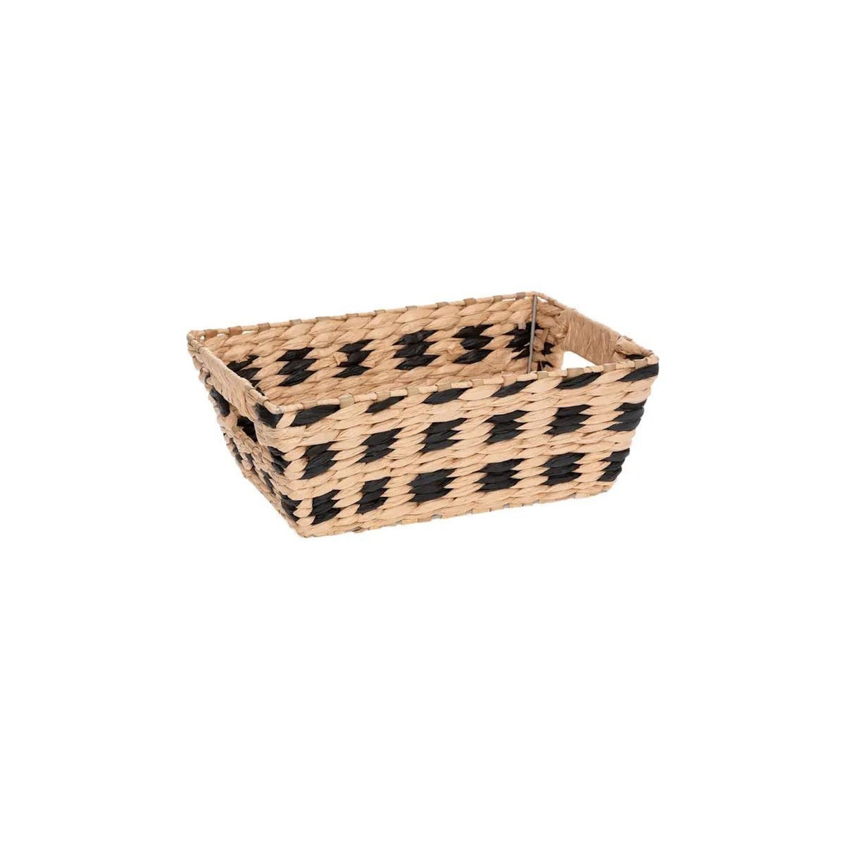 FIVE Lot de 3 Paniers Biseautés  Terre Inconnue  22cm Naturel