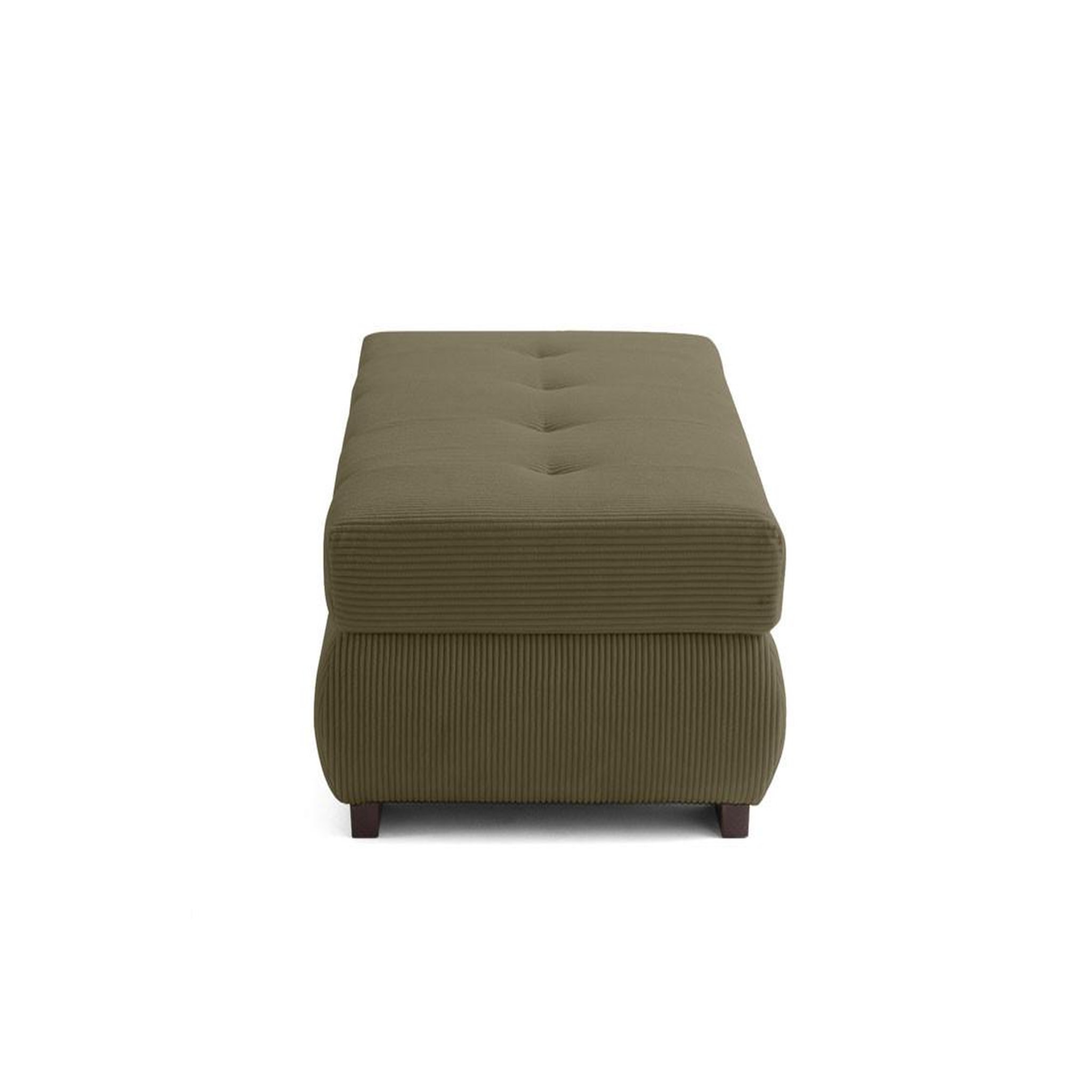 Voir la diapositive 5 : LISA DESIGN Vermont - pouf d'appoint - en velours côtelé