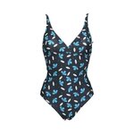 ARENA Maillot de bain 1 pièce /Bleu Femme Arena Allover. Coloris disponibles : Noir