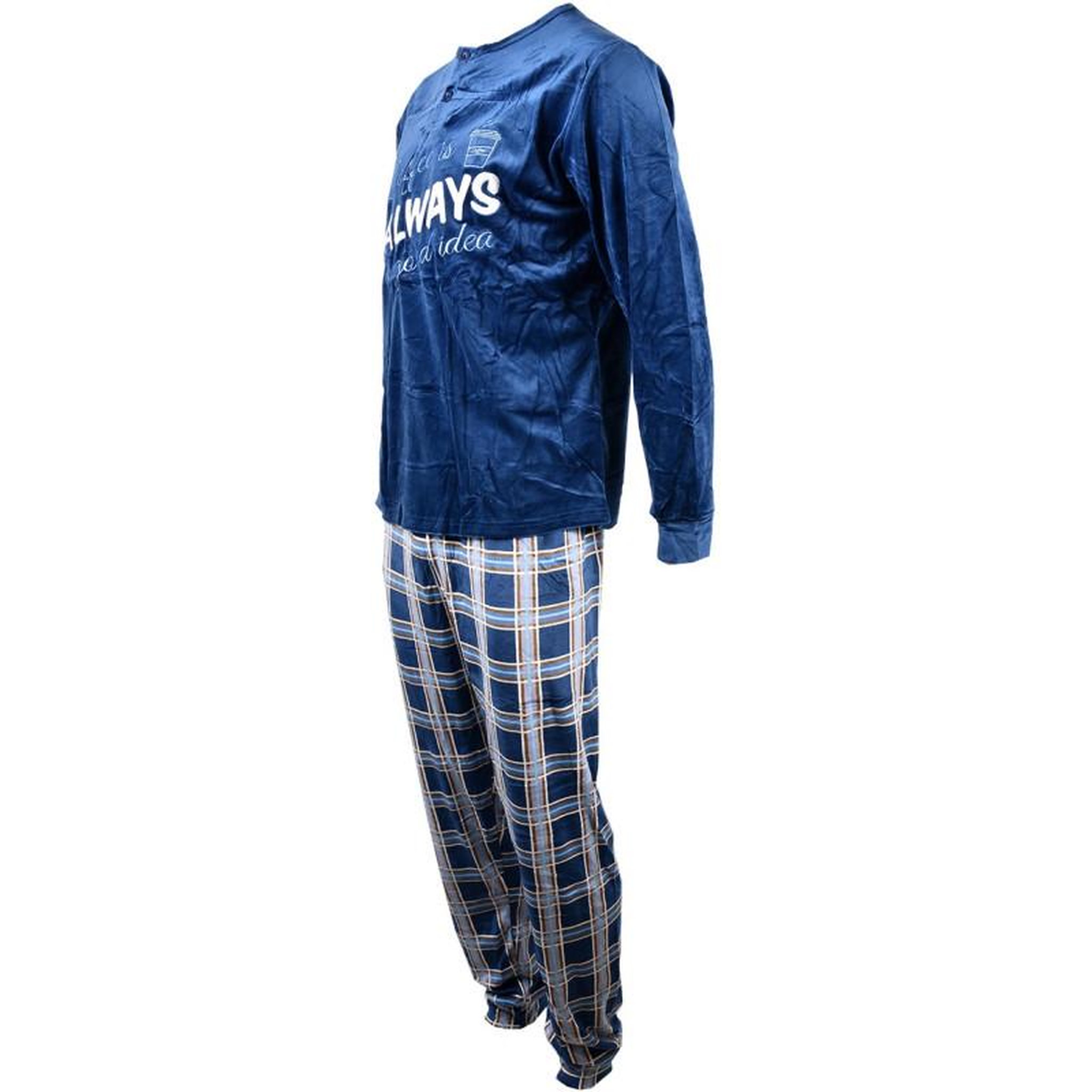 Voir la diapositive 2 : OZABI Pyjama Homme Long SWEET SECRET