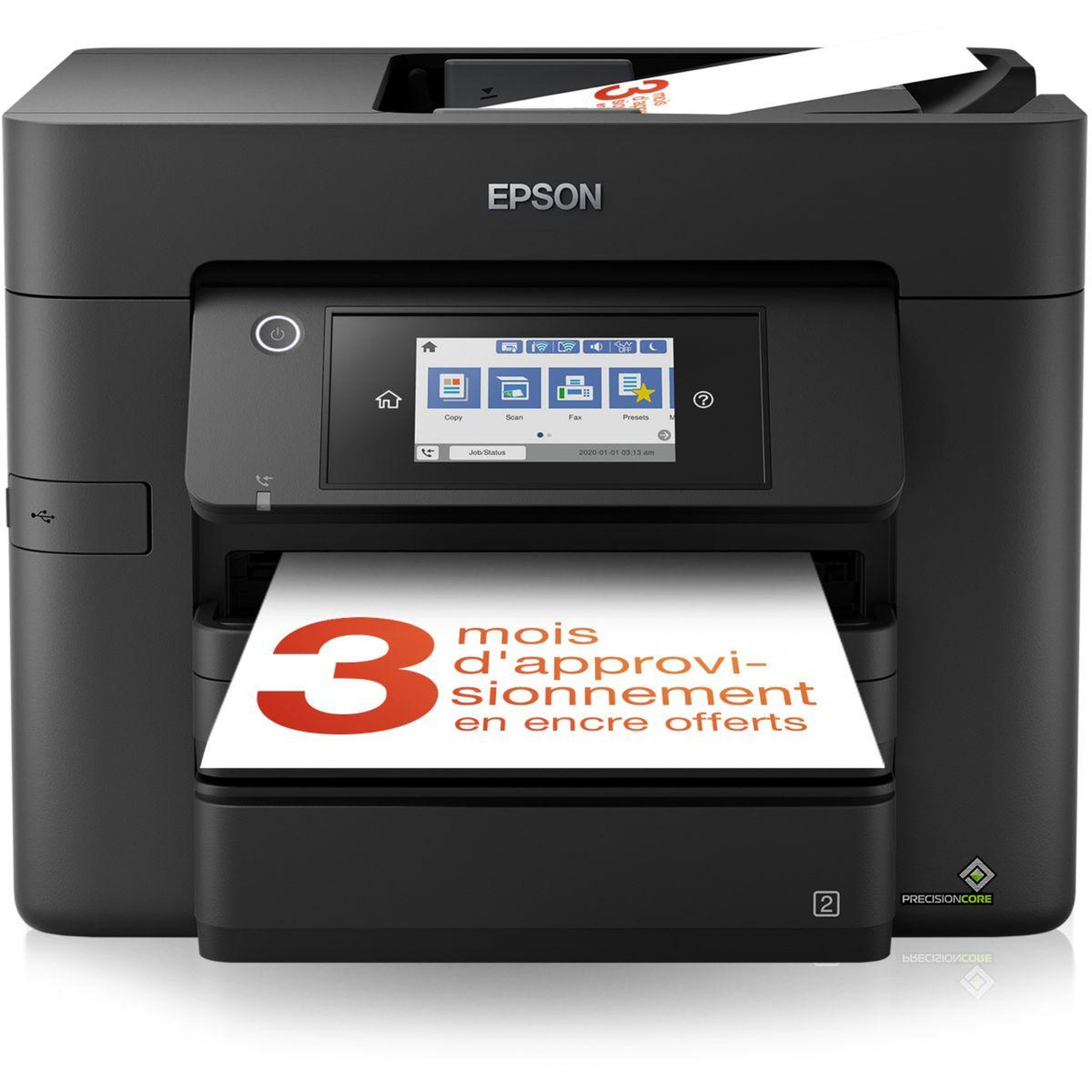 Epson Imprimante jet d'encre workforce wf-4830dtwf