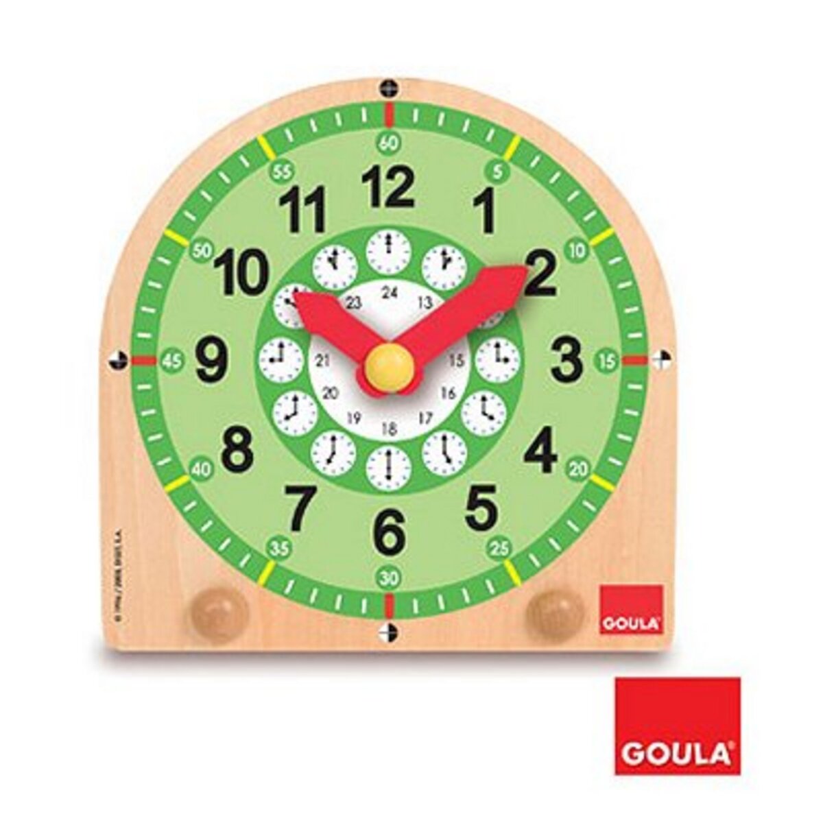 Goula Horloge éducative