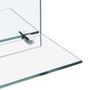Voir la diapositive 4 : VIDAXL Miroir mural avec etagere 40x60 cm Verre trempe