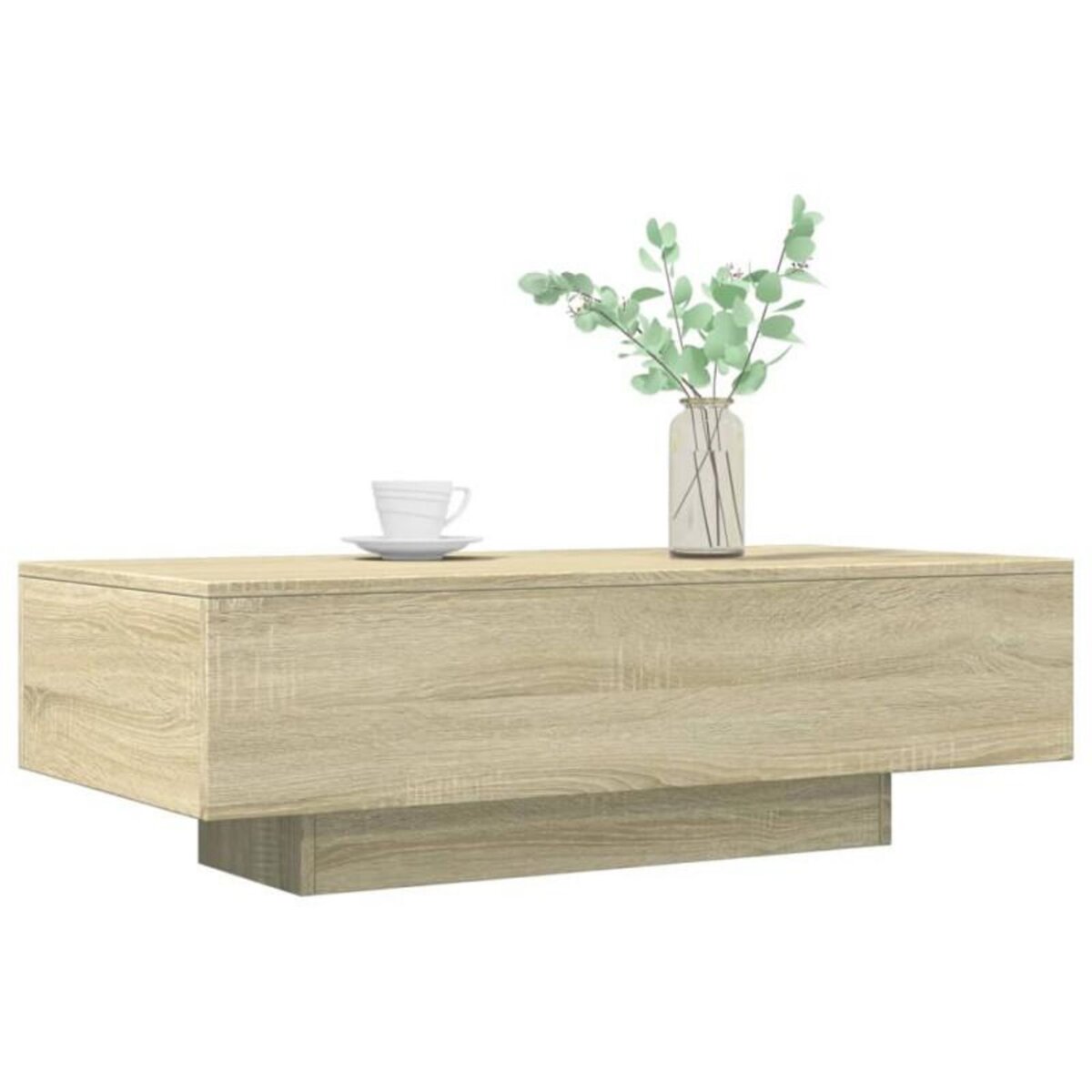 VIDAXL Table basse chêne sonoma 100x49,5x31 cm bois d ingénierie