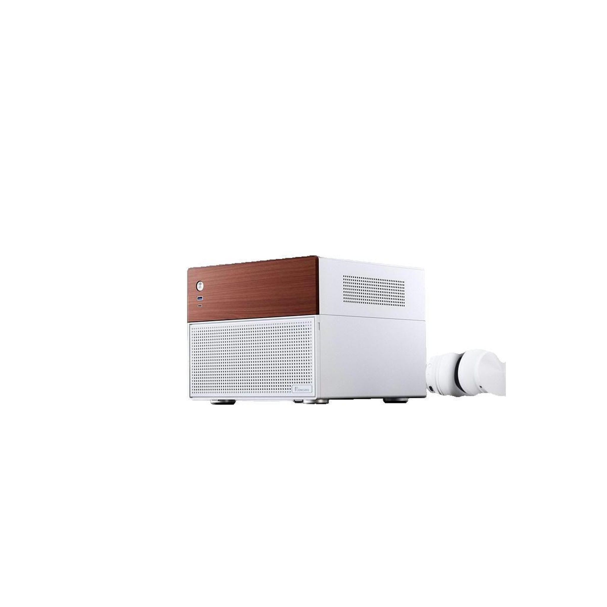 Voir la diapositive 3 : JONSBO Boîtier PC Jonsbo N4 compact et élégant blanc