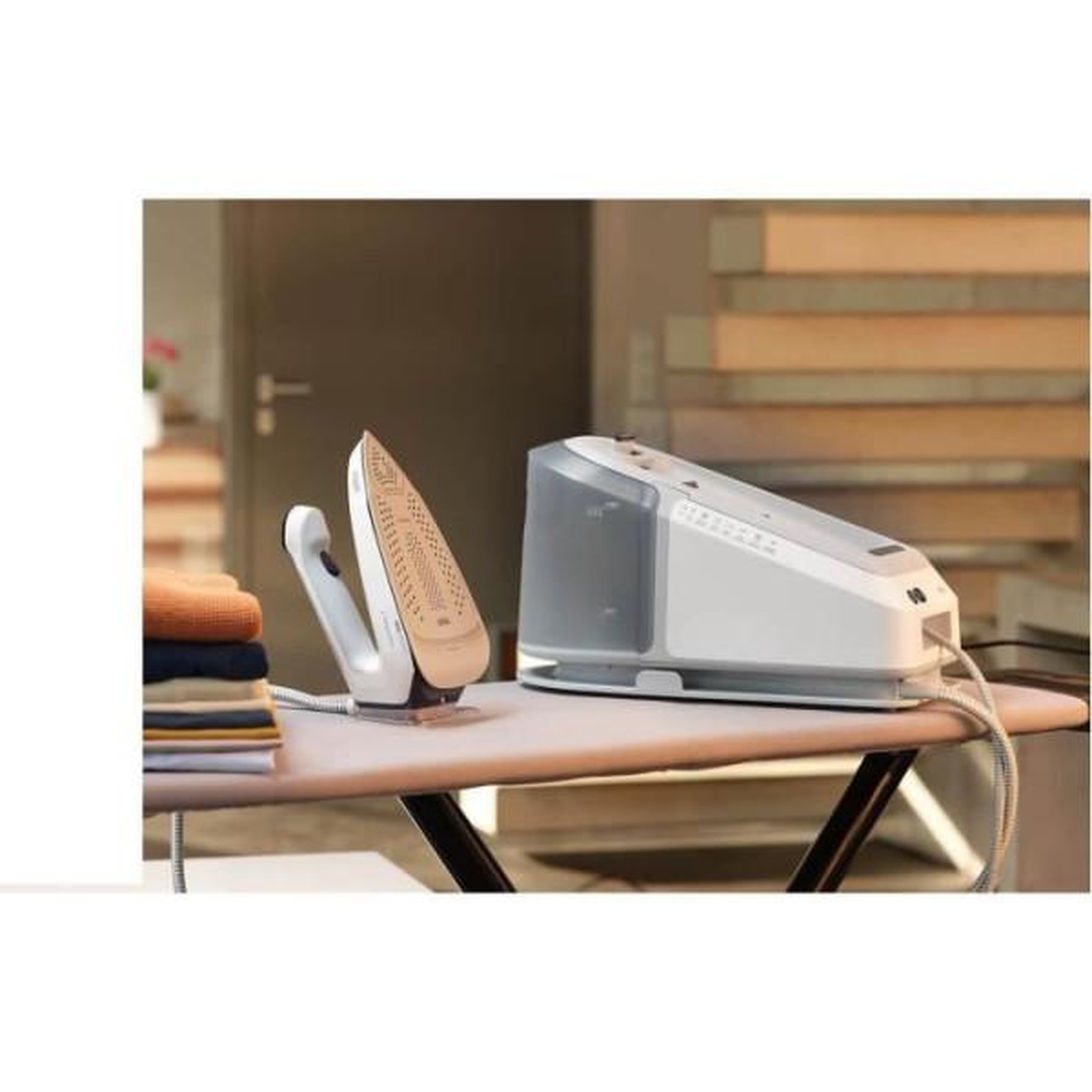 Voir la diapositive 6 : BRAUN Centrale Vapeur  BRAUN IS7262 CareStyle 7 Pro - Puissance 2700 W - Vapeur constante 150 g/min - Thermostat automatique
