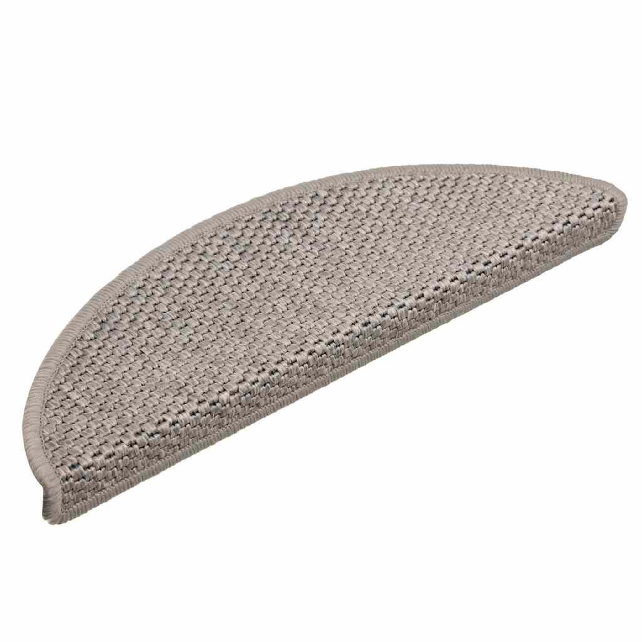 Voir la diapositive 2 : VIDAXL Tapis d'escalier autocollants 30 pcs 56x17x3 cm argente
