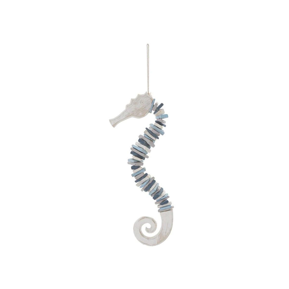 Paris Prix Décoration Murale en Bois  Hippocampe  55cm Multicolore