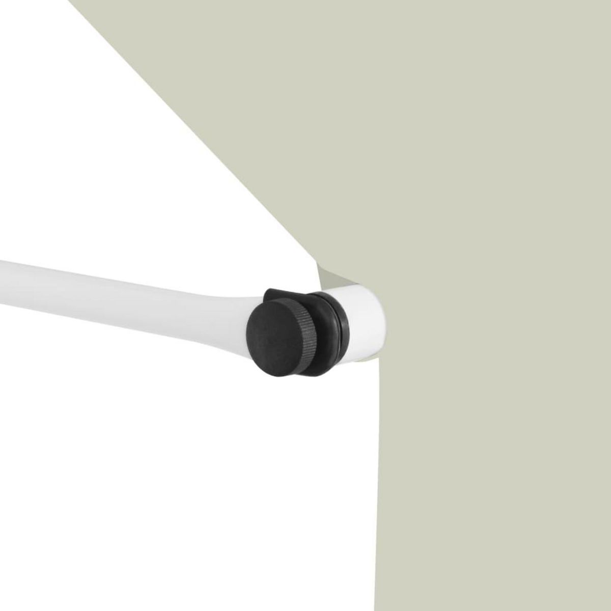 VIDAXL Auvent manuel retractable 100 cm Creme